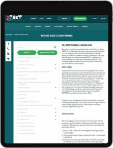 22bet Mobile App Responsible Gaming
