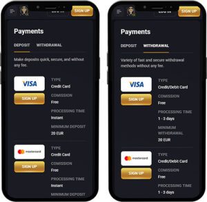 Fortune Play Casino Mobile App Payment Methods