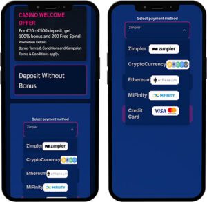 Vawzen Mobile App Payment Methods