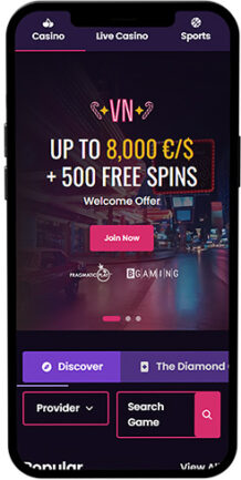Vegas Now Casino Mobile App
