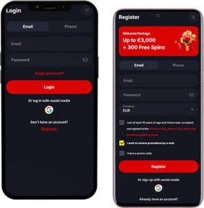 Yep Casino Mobile App Login and Registration