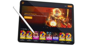 Blaze Spins Mobile App Design