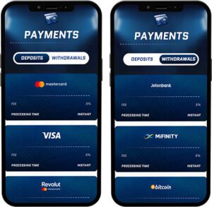 Scored Mobile App Payment Methods