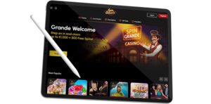 Spin Grande Mobile App Design