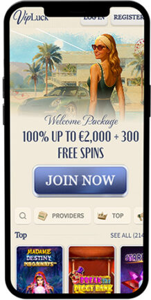 Recenzja aplikacji mobilnej kasyna VipLuck