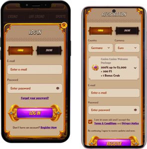 Alawin Mobile App Login and Registration