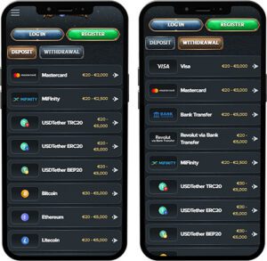 AstroMania Mobile App Payment Methods