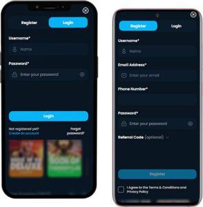 Betlix Mobile App Anmeldung und Registrierung
