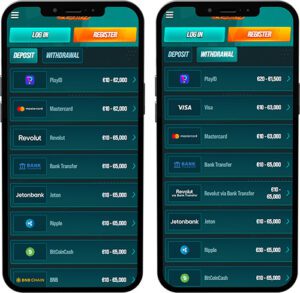 Golisimo Mobile App Payment Methods