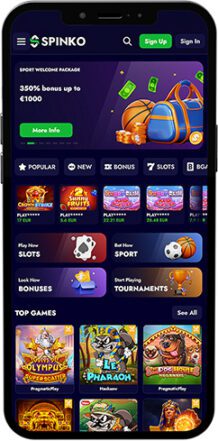 Spinko Mobile App