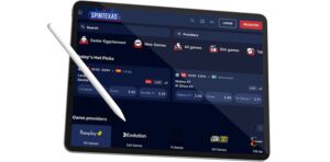 SpinTexas Mobile App Design