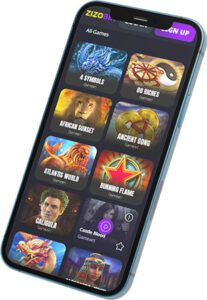 Slot app mobile ZizoBet