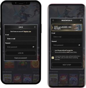 Godz Mobile App Login and Registration