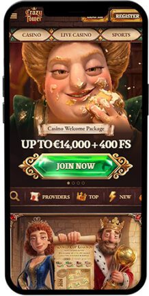 Crazy Tower Mobile App