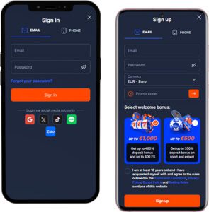 FS Casino Mobile App Login and Registration