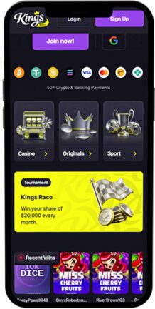 Kings Game Mobile App