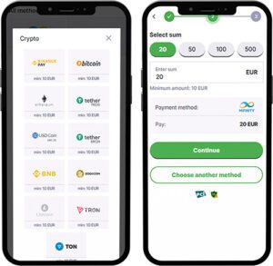 V Vegas Mobile App Payment Methods