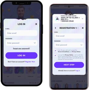 Vipsta Mobile App Login and Registration