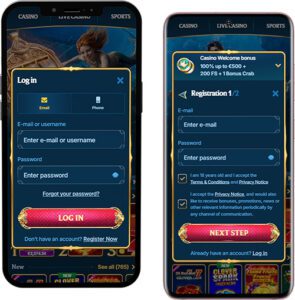 AquaSpins Mobile App Login and Registration