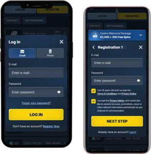 BetRepublic Mobile App Login and Registration