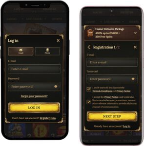 BetWest Mobile App Login and Registration