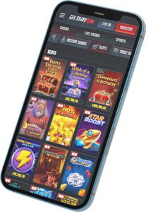Glorion Mobile App Slots