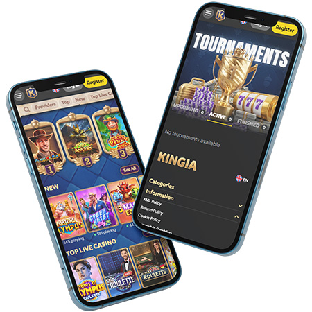 Kingia Casino Mobile App Casino Review