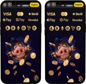 Kingia Casino Mobile App Payment Methods