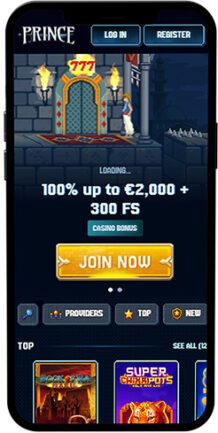 Prince Casino Mobile App