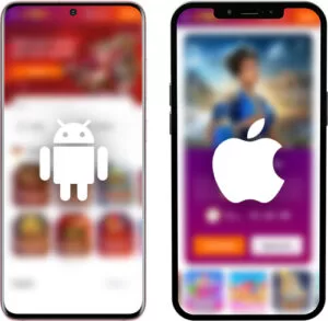 Sistemas operativos da aplicação Hit'n'Spin Mobile App