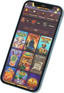 Slots da aplicação móvel 5Gringos
