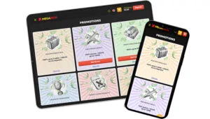 Megarich Mobile App Προωθητικές ενέργειες
