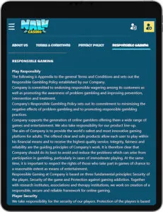 Nalu Casino Mobile App Verantwortungsbewusstes Spielen