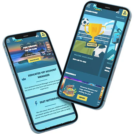 Bewertung der Nalu Casino Mobile App