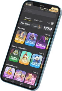 Automaty do gry w aplikacji mobilnej GoldenPanda