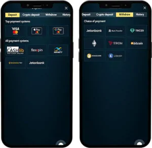 Metodi di pagamento dell'app mobile SpellWin