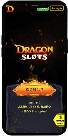 DragonSlots mobil alkalmazás