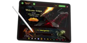 DragonSlots mobilalkalmazás tervezése