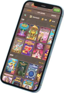 Slot machine dell'App mobile di StoneVegas
