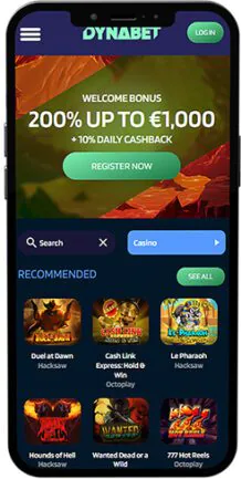 Dynabet Mobile Anwendung
