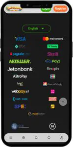 Méthodes de paiement de l'application mobile Imperial Wins