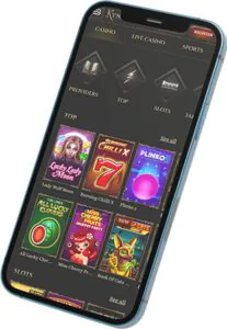 Machines à sous de l'application mobile de Kyngs