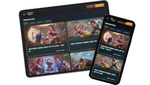 Promocje w aplikacji mobilnej MonsterWin